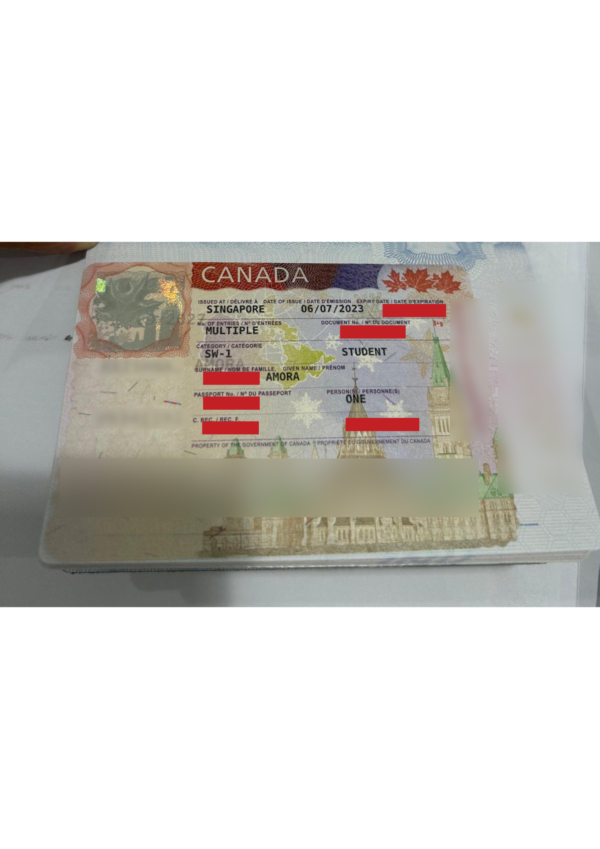 Canada Study Permit Approval Amora Ocsc Global Amora S Successful