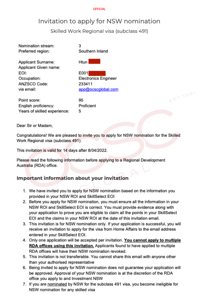 invitation-to-apply-for-nsw-nomination-subclass-491-ocsc-global