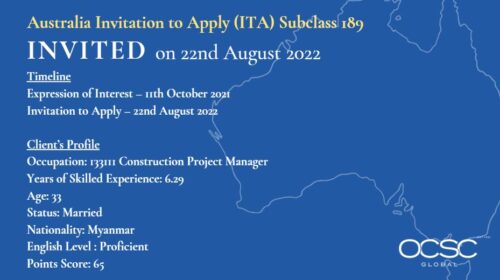 Apply for Australia Skilled Independent Visa Subclass 189