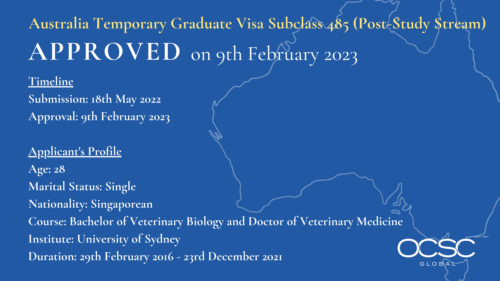 Australia Temporary Graduate Visa 9-feb
