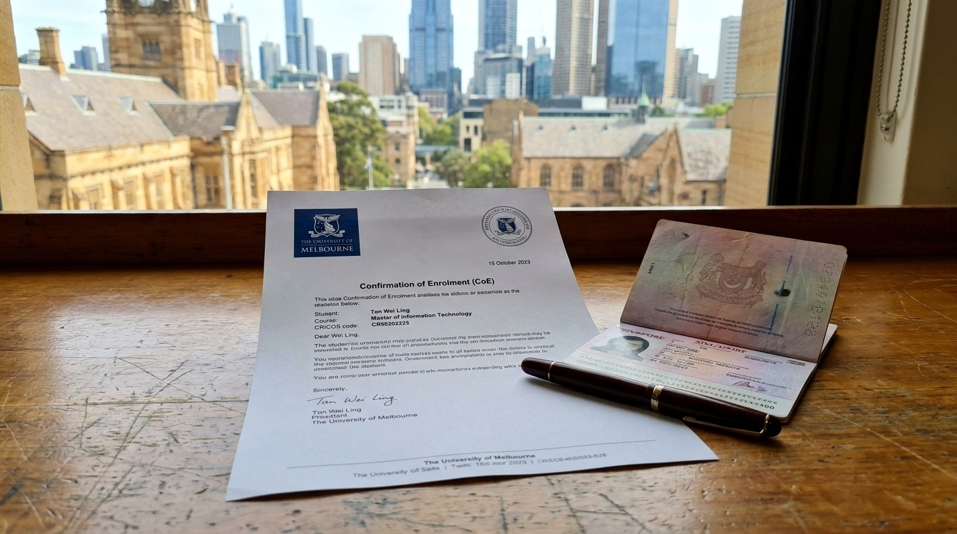Australia Student Visa from Singapore
